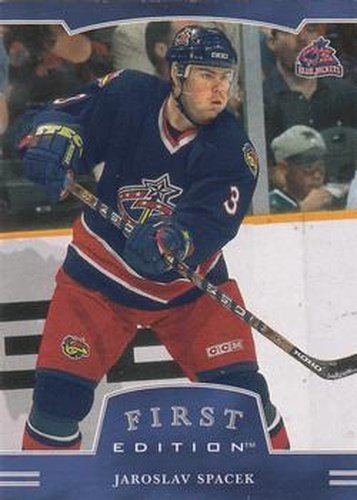 #249 Jaroslav Spacek - Columbus Blue Jackets - 2002-03 Be a Player First Edition Hockey