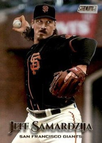 #249 Jeff Samardzija - San Francisco Giants - 2019 Stadium Club Baseball