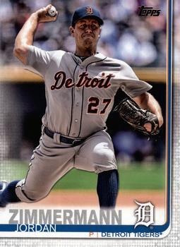 #249 Jordan Zimmermann - Detroit Tigers - 2019 Topps Baseball