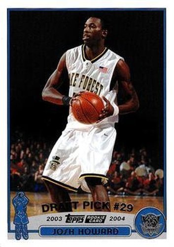 #249 Josh Howard - Dallas Mavericks - 2003-04 Topps Basketball