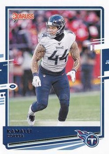 #249 Kamalei Correa - Tennessee Titans - 2020 Donruss Football