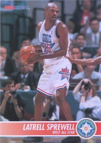 #249 Latrell Sprewell - Golden State Warriors - 1994-95 Hoops Basketball