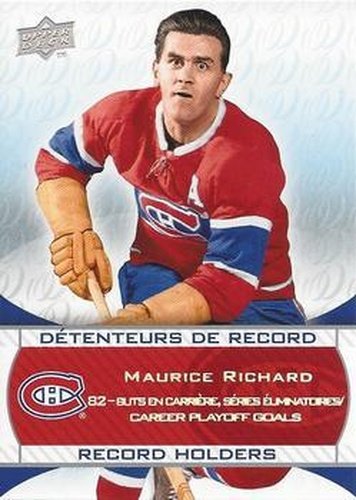 #249 Maurice Richard - Montreal Canadiens - 2008-09 Upper Deck Montreal Canadiens Centennial Hockey