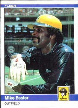 #249 Mike Easler - Pittsburgh Pirates - 1984 Fleer Baseball