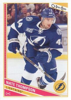 #249 Nate Thompson - Tampa Bay Lightning - 2013-14 O-Pee-Chee Hockey
