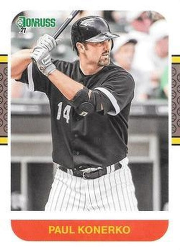 #249 Paul Konerko - Chicago White Sox - 2021 Donruss Baseball