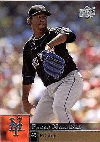 #249 Pedro Martinez - New York Mets - 2009 Upper Deck Baseball