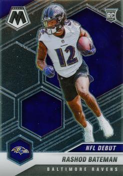 #249 Rashod Bateman - Baltimore Ravens - 2021 Panini Mosaic Football