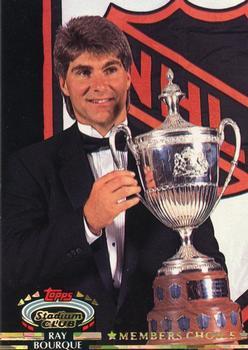 #249 Ray Bourque - Boston Bruins - 1992-93 Stadium Club Hockey