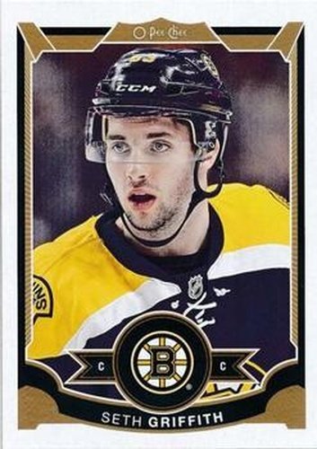 #249 Seth Griffith - Boston Bruins - 2015-16 O-Pee-Chee Hockey