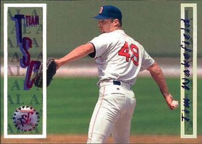 #249 Tim Wakefield - Boston Red Sox - 1996 Stadium Club Baseball