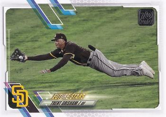 #249 Trent Grisham - San Diego Padres - 2021 Topps Baseball