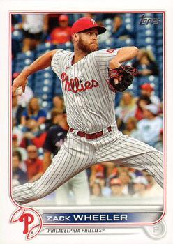 #249 Zack Wheeler - Philadelphia Phillies - 2022 Topps Baseball