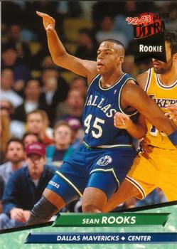 #249 Sean Rooks - Dallas Mavericks - 1992-93 Ultra Basketball