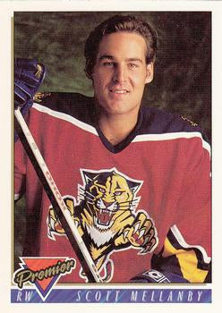 #249 Scott Mellanby - Florida Panthers - 1993-94 Topps Premier Hockey