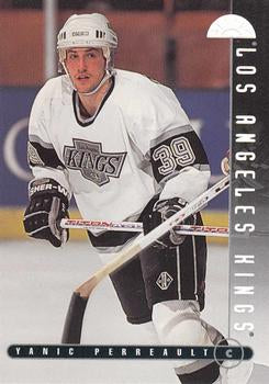 #249 Yanic Perreault - Los Angeles Kings - 1995-96 Leaf Hockey