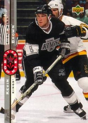 #249 Kevin Brown - Los Angeles Kings - 1994-95 Upper Deck Hockey