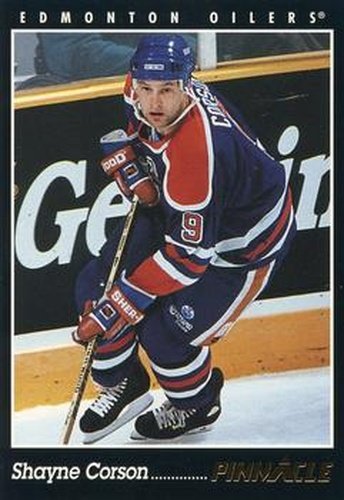 #249 Shayne Corson - Edmonton Oilers - 1993-94 Pinnacle Hockey