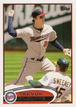 #249 Trevor Plouffe - Minnesota Twins - 2012 Topps Baseball