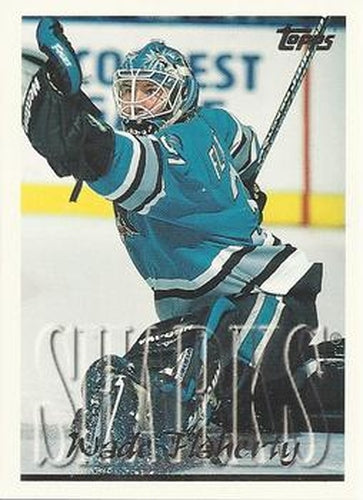 #249 Wade Flaherty - San Jose Sharks - 1995-96 Topps Hockey