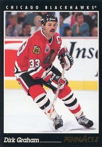 #24 Dirk Graham - Chicago Blackhawks - 1993-94 Pinnacle Hockey
