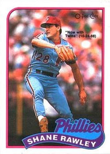 #24 Shane Rawley - Minnesota Twins - 1989 O-Pee-Chee Baseball