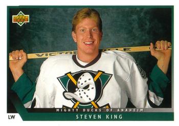 #24 Steven King - Anaheim Mighty Ducks - 1993-94 Upper Deck Hockey