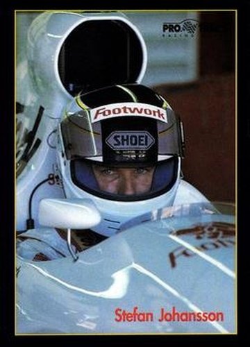 #24 Stefan Johansson - Footwoork - 1991 ProTrac's Formula One Racing