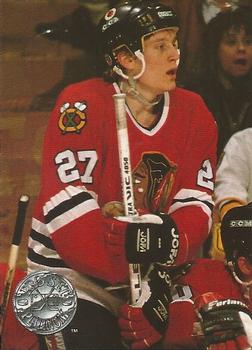 #24 Jeremy Roenick - Chicago Blackhawks - 1991-92 Pro Set Platinum Hockey