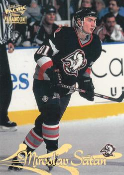 #24 Miroslav Satan - Buffalo Sabres - 1997-98 Pacific Paramount Hockey