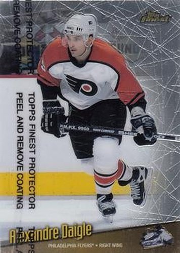 #24 Alexandre Daigle - Philadelphia Flyers - 1998-99 Finest Hockey