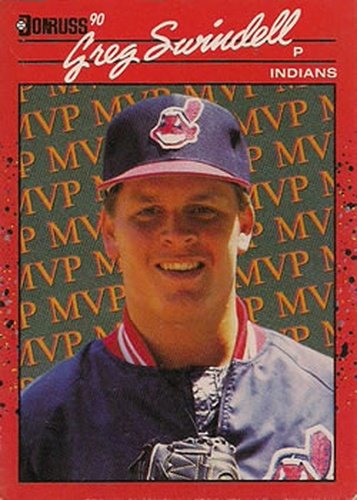 #BC-24 Greg Swindell - Cleveland Indians - 1990 Donruss Baseball - Bonus MVP's