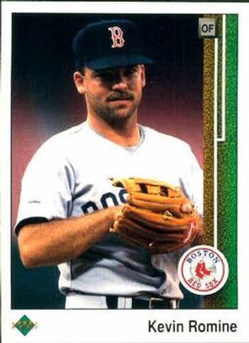 #524 Kevin Romine - Boston Red Sox - 1989 Upper Deck Baseball