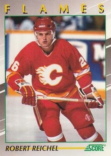 #24 Robert Reichel - Calgary Flames - 1991-92 Score Young Superstars Hockey