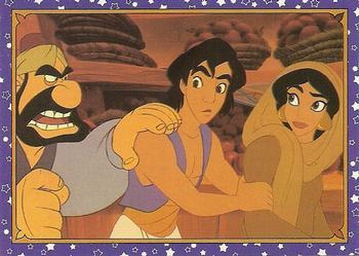 #24 Aladdin Steps In - 1993 Panini Aladdin