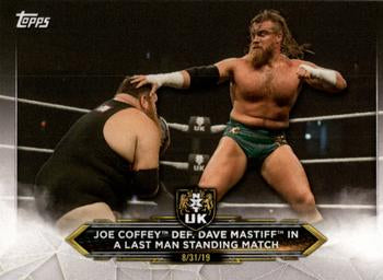 #24 Joe Coffey / Dave Mastiff - 2020 Topps WWE NXT Wrestling