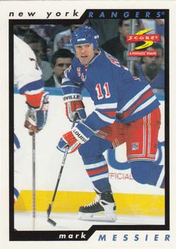 #24 Mark Messier - New York Rangers - 1996-97 Score Hockey