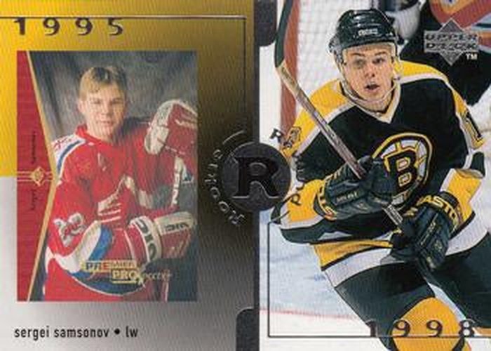 #24 Sergei Samsonov - Boston Bruins - 1998-99 Upper Deck Hockey