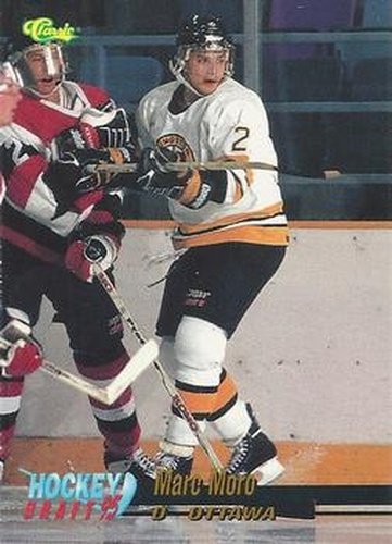 #24 Marc Moro - Ottawa Senators - 1995 Classic Hockey