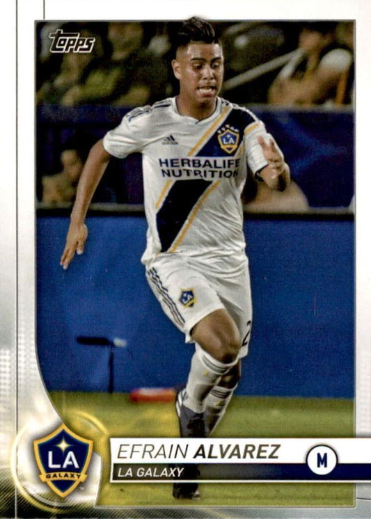 #24 Efrain Alvarez - Los Angeles Galaxy - 2020 Topps MLS Soccer