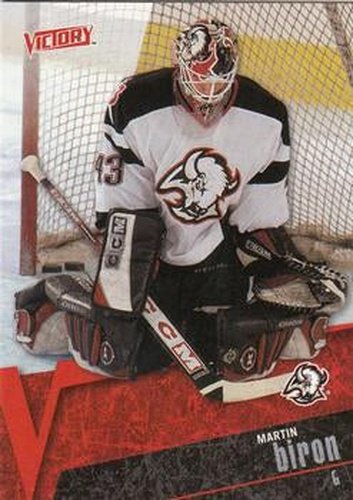 #24 Martin Biron - Buffalo Sabres - 2003-04 Upper Deck Victory Hockey