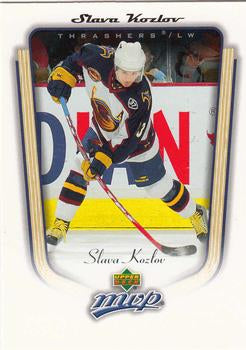 #24 Slava Kozlov - Atlanta Thrashers - 2005-06 Upper Deck MVP Hockey