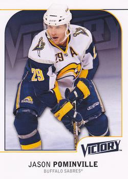 #24 Jason Pominville - Buffalo Sabres - 2009-10 Upper Deck Victory Hockey
