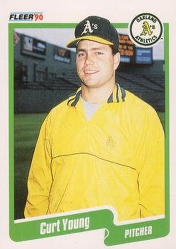 #24 Curt Young - Oakland Athletics - 1990 Fleer USA Baseball