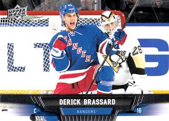 #24 Derick Brassard - New York Rangers - 2013-14 Upper Deck Hockey