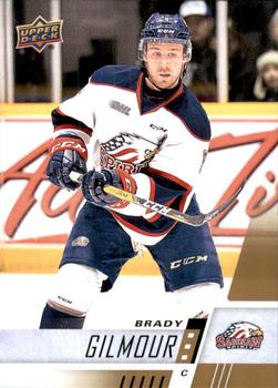 #24 Brady Gilmour - Saginaw Spirit - 2017-18 Upper Deck CHL Hockey