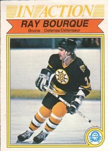 #24 Ray Bourque - Boston Bruins - 1982-83 O-Pee-Chee Hockey