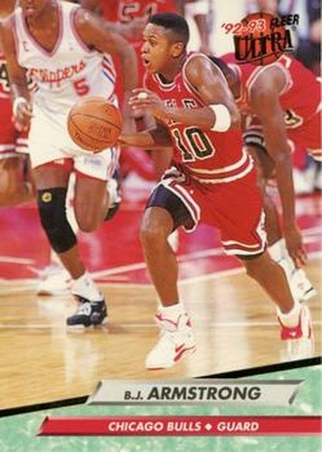 #24 B.J. Armstrong - Chicago Bulls - 1992-93 Ultra Basketball