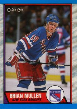 #24 Brian Mullen - New York Rangers - 1989-90 O-Pee-Chee Hockey