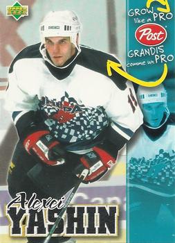 #24 Alexei Yashin - Ottawa Senators - 1996-97 Upper Deck Post Cereal Hockey